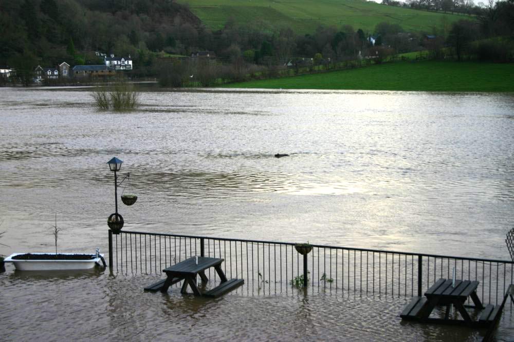 image of Tintern flooding January 2014