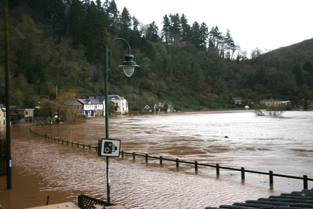 image of Tintern flooding January 2014