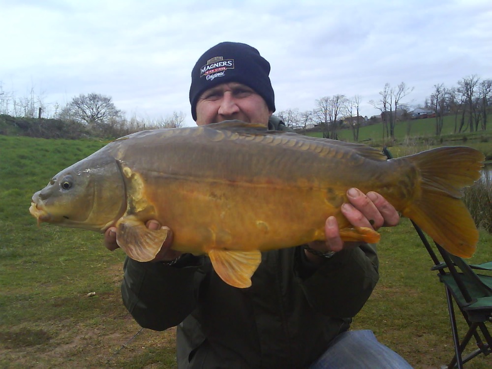 image of Jason with one of his specimen catches