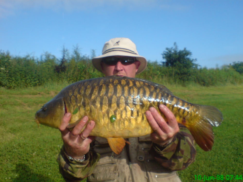 image of Jason with one of his specimen catches