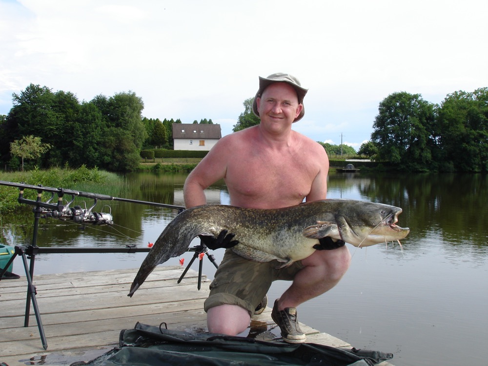 image of Jason with one of his specimen catches