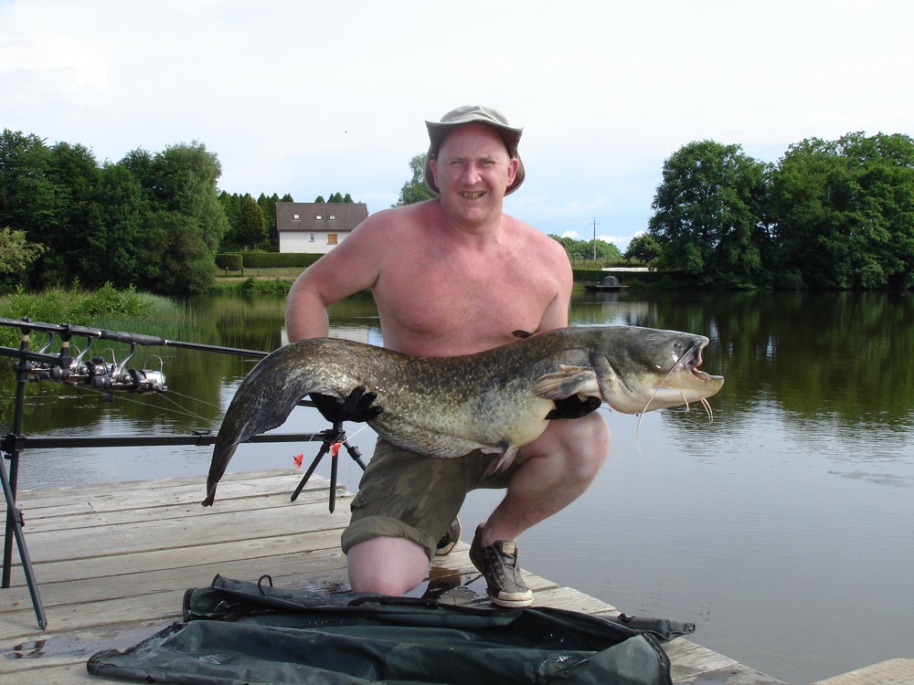 image of Jason with one of his specimen catches