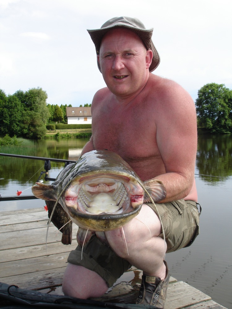 image of Jason with one of his specimen catches
