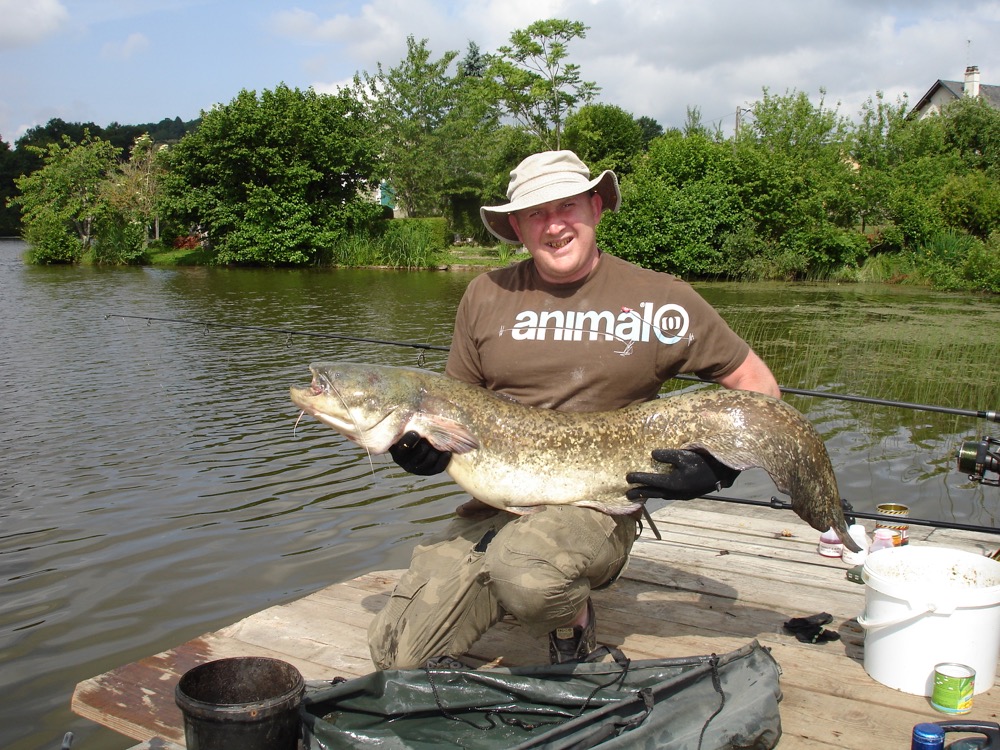 image of Jason with one of his specimen catches