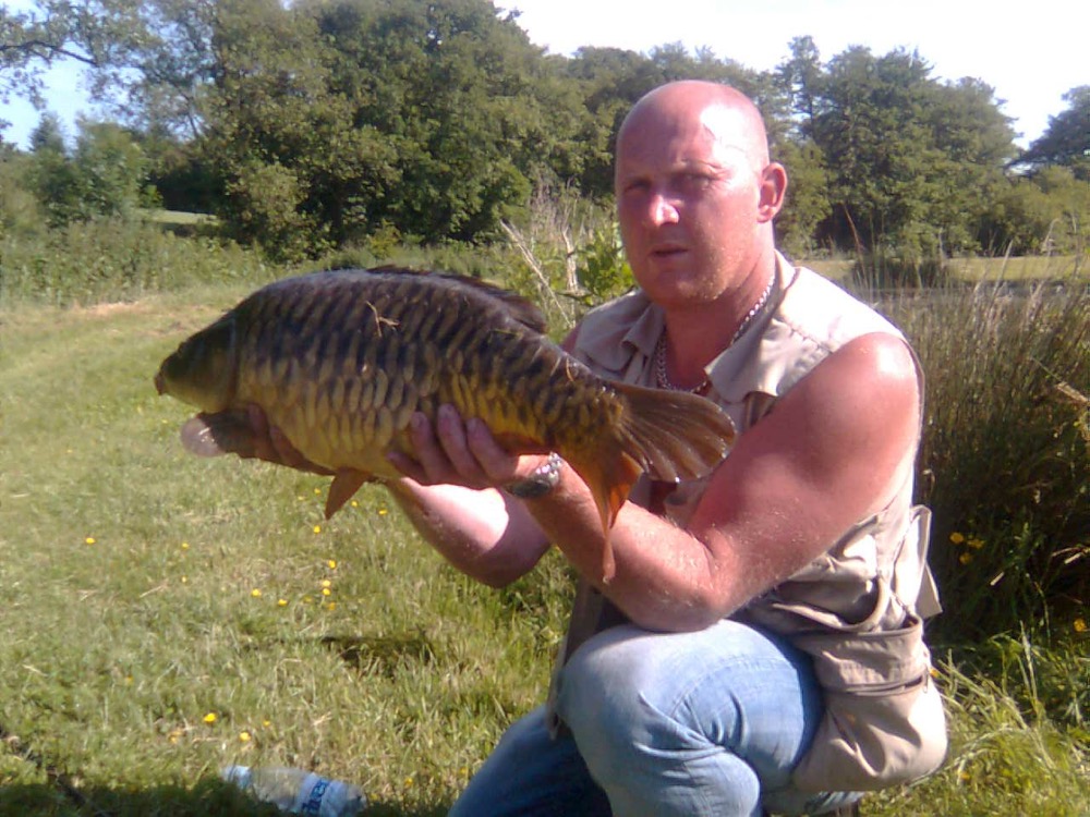 image of Jason with one of his specimen catches