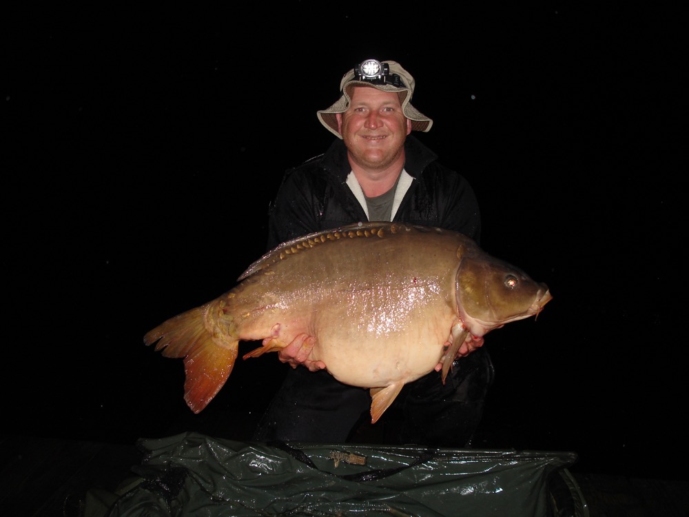 image of Jason with one of his specimen catches