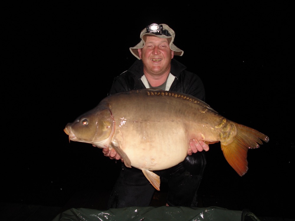 image of Jason with one of his specimen catches