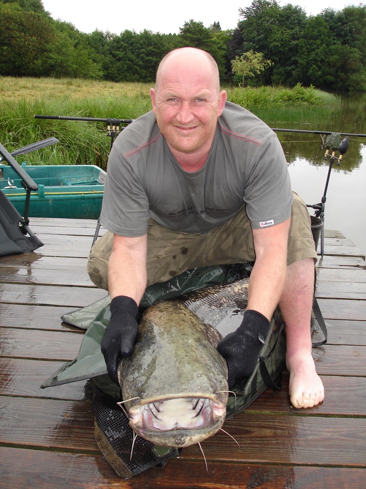 image of Jason with one of his specimen catches