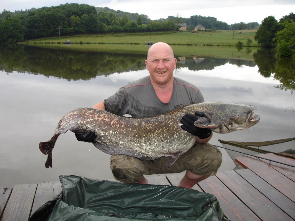 image of Jason with one of his specimen catches