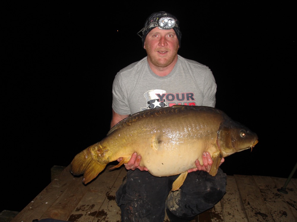 image of Jason with one of his specimen catches