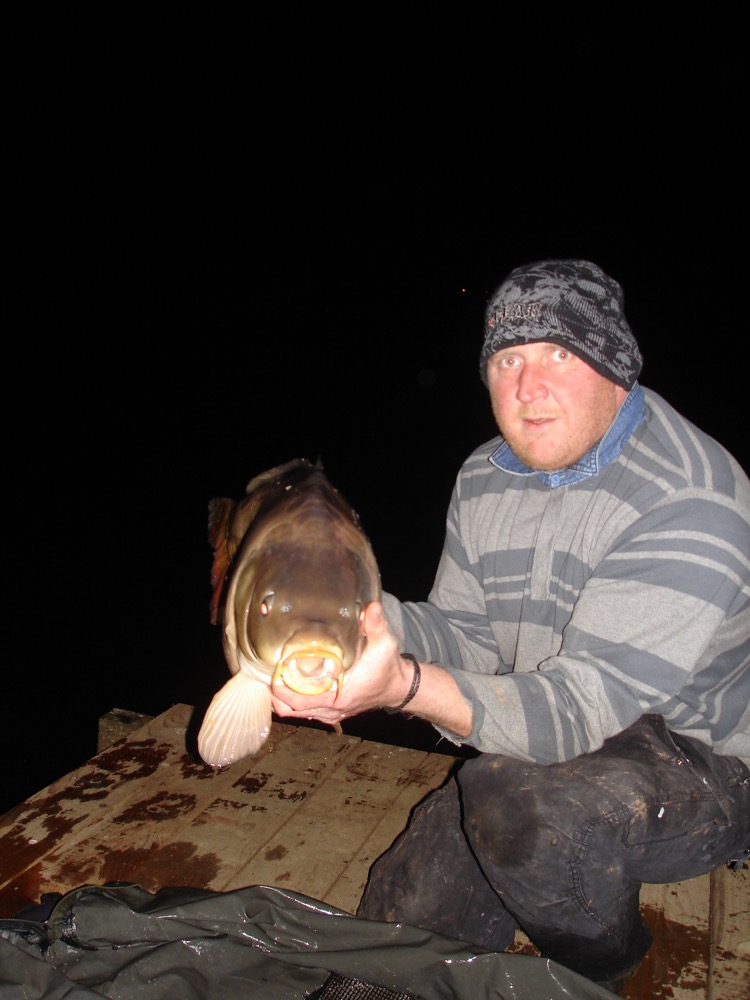 image of Jason with one of his specimen catches