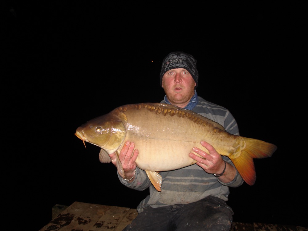 image of Jason with one of his specimen catches