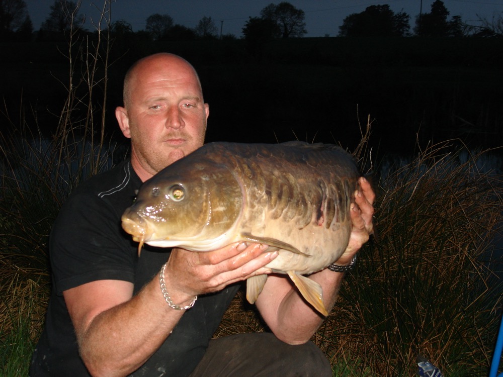 image of Jason with one of his specimen catches