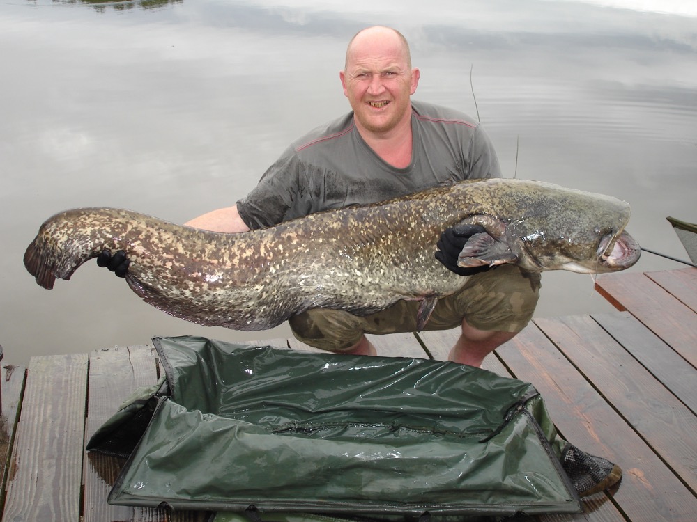 image of Jason with one of his specimen catches