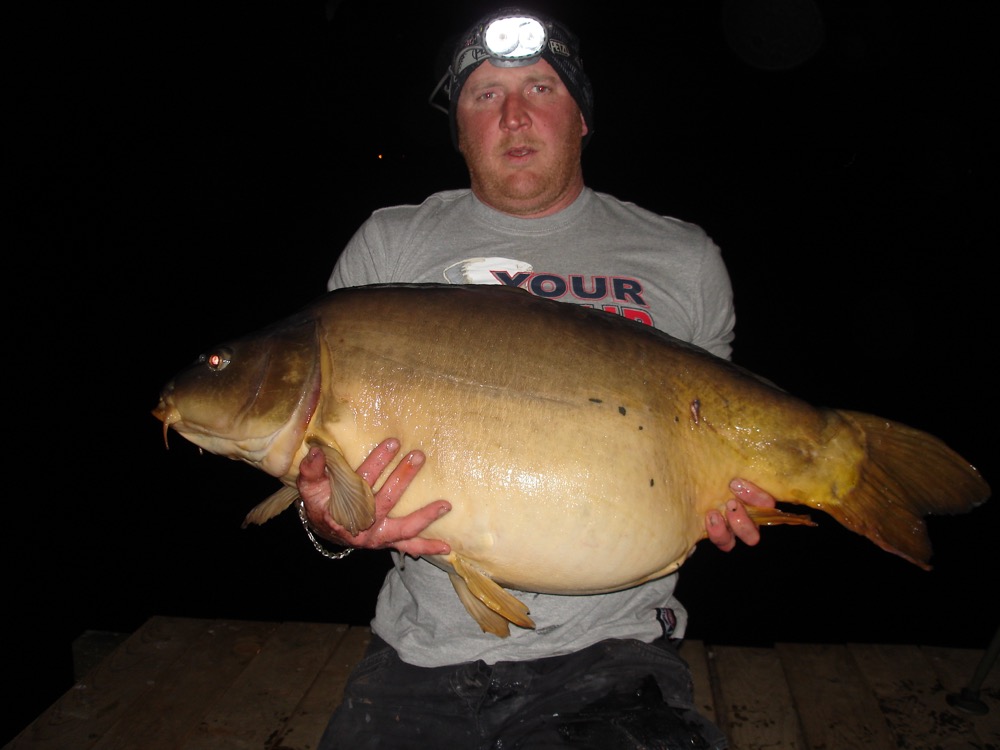 image of Jason with one of his specimen catches