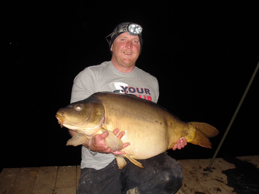 image of Jason with one of his specimen catches