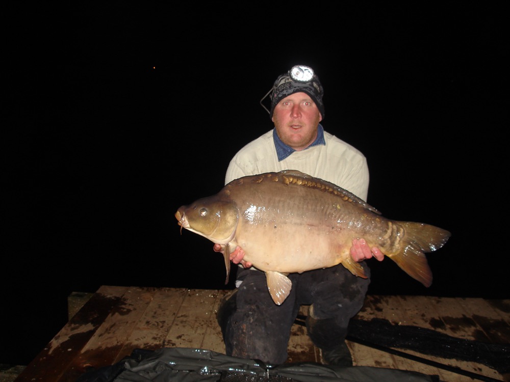 image of Jason with one of his specimen catches