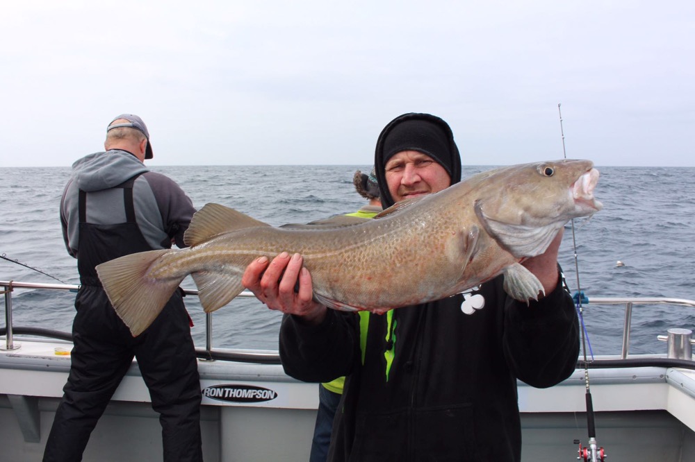 image of Jason with one of his specimen catches