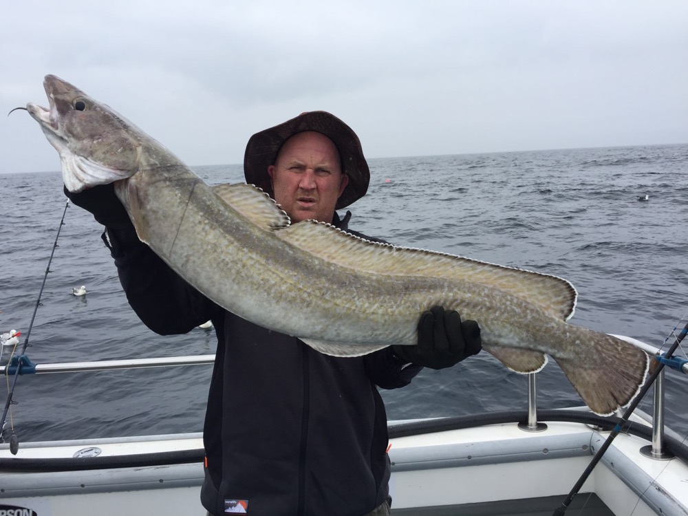 image of Jason with one of his specimen catches