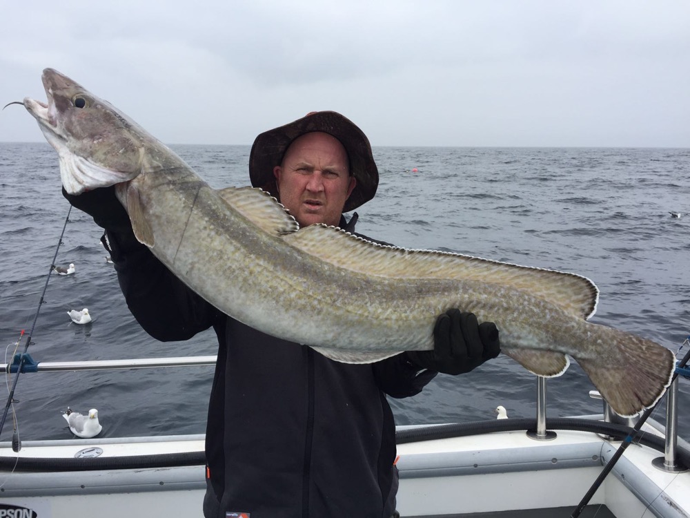 image of Jason with one of his specimen catches